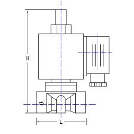 直動式燃氣電磁閥結(jié)構圖